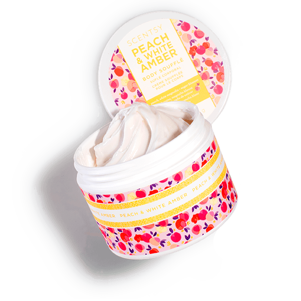 PEACH & WHITE AMBER BODY SOUFFLE